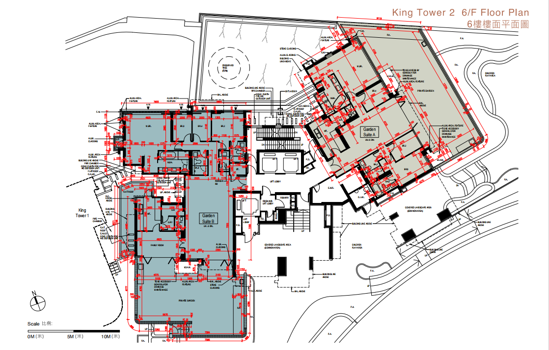 瓏珀山平面圖則 91校網豪宅布局設計